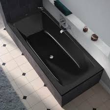 Viele moderne badewannen von top marke kaldewei kaufen ➤ jetzt preise vergleichen und sparen! Kaldewei Cayono Duo Rechteck Badewanne Schwarz Mit Perl Effekt 272500013701 Reuter