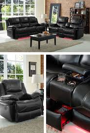 Luxury Comfort Extra Storage Reclining In 2020 Black Sofa Power Reclining Sofa Reclining Sofa