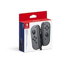 Paire De Manettes Joy Con Gauche Droite Gris Nintendo Switch Nintendo Manette