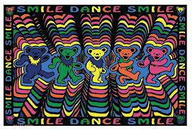 Many people use tapestries to complete the mood of a room. Grateful Dead Smile Dance Smile Tapestry Gratefuldeadshop Com Gratefuldeadshop Com