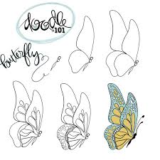 Doodle 101 Instagram Butterfly Drawing Art Drawings Bullet Journal Art