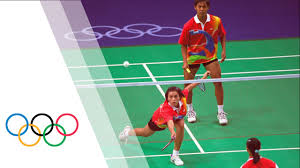 A game is won by the player or pair that scores 21 points first (win by two). Badminton Mixed Doubles Sydney 2000 Summer Olympic Games Youtube