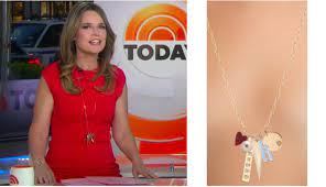 The writers and producers of the show are absolute geniuses in my book, guthrie says. Savannah Guthrie S Long Charm Necklace Savannah Guthrie Savannah Chat Guthrie