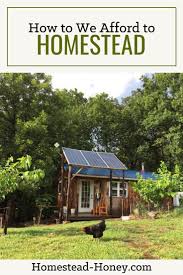 How We Afford To Homestead In 2020 Off Grid Homestead Homesteading Off The Grid
