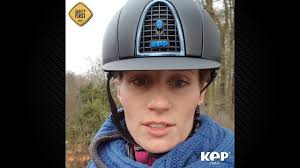 Eventing rider Anna Maria Rieke talks about safety