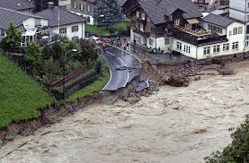 Temperaturen in luzern und zug am samstag in der früh 13 bis 14 grad, am. Hochwasser Als Das Wasser Kam Und Siegte