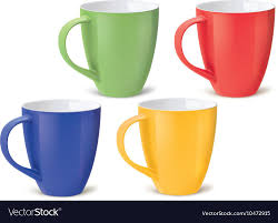 colorful cups isolated on white download a free preview or high quality adobe illustrator ai eps pdf and hig alphabet activities preschool sensory art color