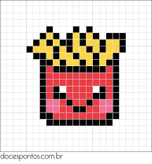 Resultado De Imagen Para Patrones De Pixel Art Dibujos En Cuadricula Cuadricula Para Dibujar Papa Dibujo