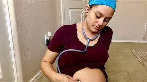 As its name suggests, a fetal stethoscope is used to monitor an unborn child's condition mainly by monitoring its heartbeat and breathing patterns. Listening To Baby S Heart With A Stethoscope Youtube