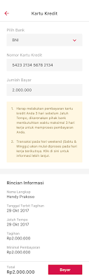 Bank bni diketahui memiliki dua jenis kartu kredit yang terdiri dari kartu kredit visa dan kartu kredit mastercard. Tanya Jawab Fitur Bayar Tagihan Kartu Kredit Bukalapak