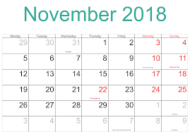 November Calendar 2018 June Calendar Printable July Calendar September Calendar