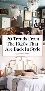 20 Forgotten Trends From The 1920s To Consider Bringing Back For The 2020s 1920s Home Decor Art Deco Living Room Trending Decor