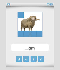 These missing letter cards are a great way for kids to hear and identify sounds in words! Missing Letter Bitsboard