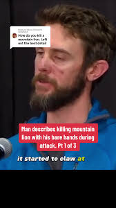 Peter Fight Mountain Lion