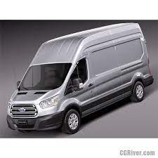 Ford Transit High Van 2014 3d Model Cgriver Ford Transit Van 3d Model