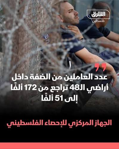 الشرق للأخبار - فلسطين‎ | ‎أفاد الجهاز المركزي للإحصاء الفلسطيني بأن معدلات  البطالة في قطاع غزة وصلت إلى مستويات غير مسبوقة، مؤكدًا أن:"معدلات البطالة  في قطاع غزة...‎ | Instagram