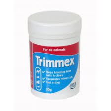 Do not use rubbing alcohol, put some on your. Hatchwells Trimmex Blood Coagulant 30g The Pet Supermarket