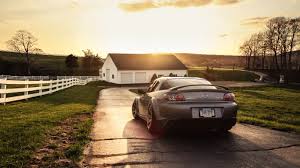 Download Wallpaper Mazda Rx 8 Tuning Mazda Gray Tuning Mazda Resolution 1366x768 Mazda Car Dream Cars