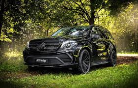 Larte Design Transforms Mercedes Gls Into A Black Crystal Carscoops Mercedes Black Crystals Design