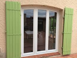 Renovation De Volets Bois Par Des Volets En Alu Style Persienne Pres De Ventabren Ocf Fermetures