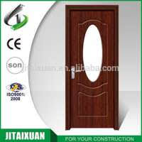 Sliding barn door design generally put on pararel to a wall and it works horizontally by sliding. China Cheaper Interior Pvc Mdf Fiber Bathroom Door Design Pvc Fiber Door Upvc Front Doors