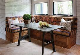 In case you're going for a more rustic breakfast nook design, consider a set such as this one. 25 Space Savvy Banquettes With Built In Storage Underneath