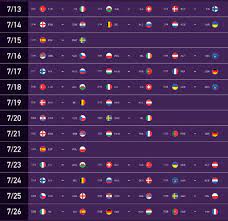 Saturday, june 26, 2021 to tuesday, june 29, 2021. Efootball Pes 2020 Format Schedule Of Uefa Euro 2020 Matchday Event