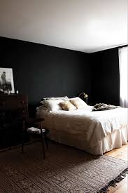 You can give your bedroom interior design a nice variation using some patterned stuff for the bed the black furniture is the best thing to be combined with all things with white and grey color. Black Bedroom On Tumblr Black Walls Bedroom Black Walls Black Bedroom Furniture