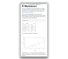 Other times you want to run just a specific bit of code to make sure it's working correctly. Introduction To R Markdown
