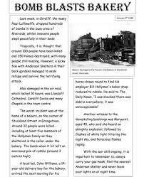 Here comes the newspaper template on microsoft word. Newspaper Report Examples Brainly In
