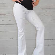 Cello High Rise White Flare Jeans Boutique