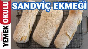 Sandvic Ekmegi Tarifi Ciabatta Panini Ekmek Terlik Ekmegi Tarifi Burak In Ekmek Teknesi Youtube