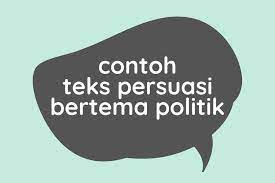 We did not find results for: Contoh Teks Persuasi Bertema Politik Halaman All Kompas Com