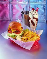 Cakes N Creams 50 S Diner Dessert Parlor Best Burgers Fries Shakes Branson Mo Diner Recipes Food Fresh Food