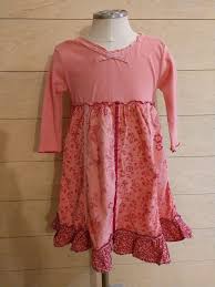 Girls Naartjie Dress Tunic Size Xl 7 Long Sleeve Pinkish