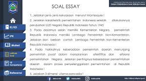 Soal Essay Dan Jawaban Tentang Mitigasi Bencana Sketsa