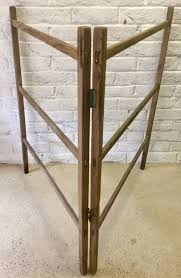 Benson wood products folding wooden clothes drying racks. Vintage Wooden Clothes Maiden Airer Dryer In Nn6 Daventry For 5 00 For Sale Shpock