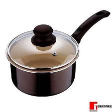 Bergner Ceramic Saucepan With Glass Lid 16 Cm Buy Kitchen Sauce Pans Saucepan