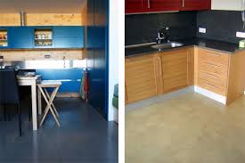 Baños, cocinal, salones, terrazas, oficinas, etc. Suelos Para Cocinas Modernas Microcemento