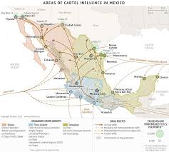 Visualizing Mexicos Drug Cartels A Roundup Of Maps