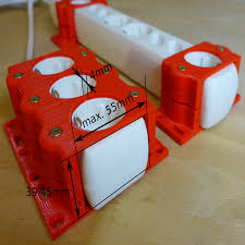 Mit makeprintable können vor dem druck fehler in ihrem design repariert werden. Robust Power Strip Mount By Akimakes Thingiverse 3d Drucker 3d Drucker Vorlagen Diy Projekte Fur Manner