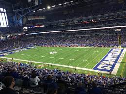 Lucas Oil Stadium Section 435 Row 3 Seat 1 Indianapolis