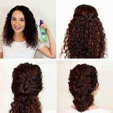 If you have curly hair, odds are you either embrace it wholeheartedly or wish to the hair gods that it was different.after all, curls are a blessing, but they're not always easy to manage. Cute Easy Hairstyles For Long Curly Thick Hair Folade
