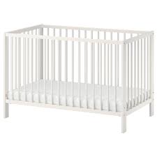 Gulliver Spjalsang Vit 60x120 Cm Ikea Ikea Crib Cribs Baby Furniture