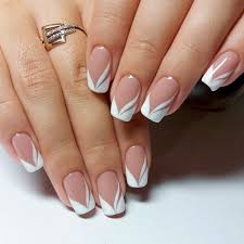 100 New French Manicure Designs To Modernize The Classic Mani French Nail Designs French Manicure Nails Nail Designs