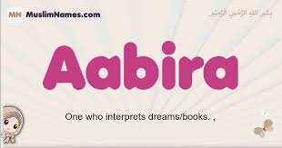 The names rose in popularity from the 1960s up to the 1980s. Aabira Meaning Of The Muslim Baby Name Aabira