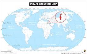 Note that maps may not appear on the webpage in their full size and resolution. Where Is Israel Location Of Israel
