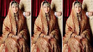 Thank you to all our well wishers for all their love and support. Kareena Kapoor Khan S Designer Wedding Silk Sharara Set Vogue India