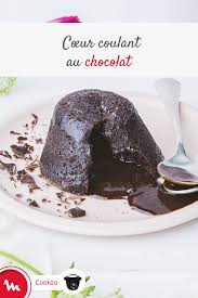 Cœur Coulant Au Chocolat Recette En 2020 Coulant Au Chocolat Tout Chocolat Chocolat
