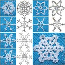 wonderful diy crochet snowflakes with pattern